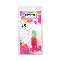 Crystal Jellies 4.5 in. Dong - Rainbow
