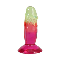 Crystal Jellies 4.5 in. Dong - Rainbow