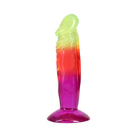 Crystal Jellies 6.5 in. Dong Rainbow