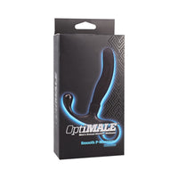 OptiMALE Smooth Silicone P-Massager - Black