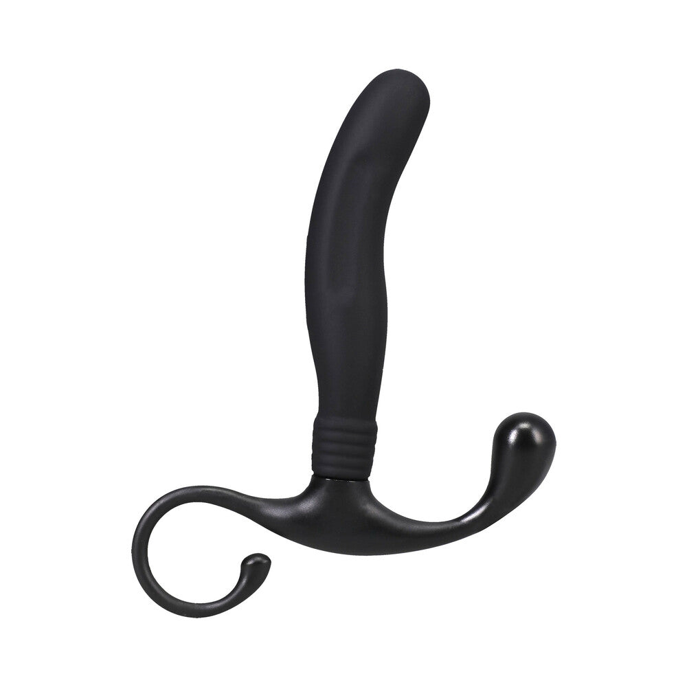 OptiMALE Smooth Silicone P-Massager - Black
