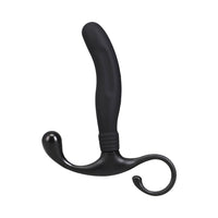 OptiMALE Smooth Silicone P-Massager - Black