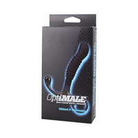OptiMALE Ribbed Silicone P-Massager Prostate Massager