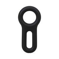 ROCK SOLID The Keyhole Silicone C-Ring - Black