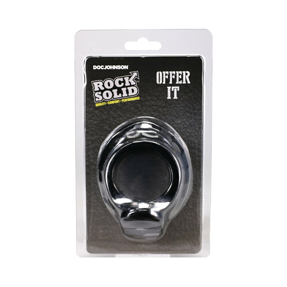 ROCK SOLID Offer It Black - Realistic Pleasure