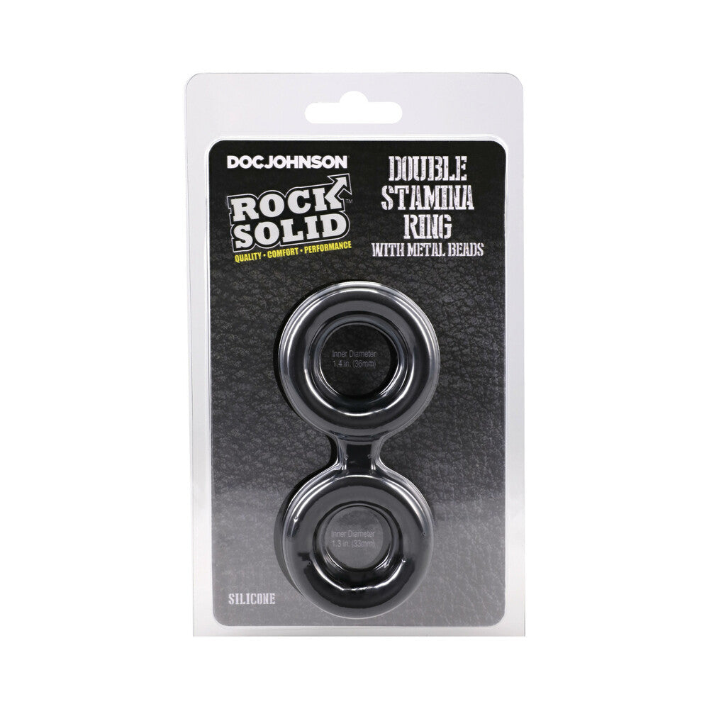 ROCK SOLID Silicone Double Stamina Ring