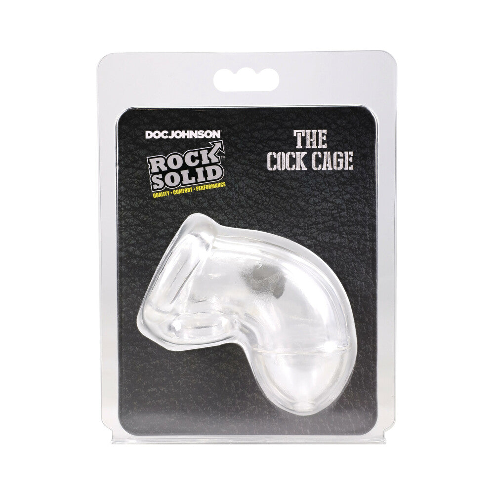 Rock Solid The Cock Cage Clear