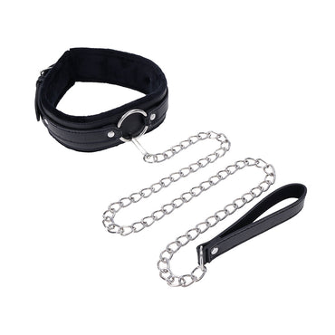 SS S&M Shadow Collar and Leash Set