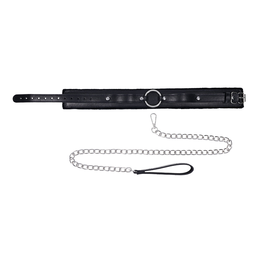 SS S&M Shadow Collar and Leash Set