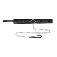SS S&M Shadow Collar and Leash Set