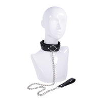 SS S&M Shadow Collar and Leash Set