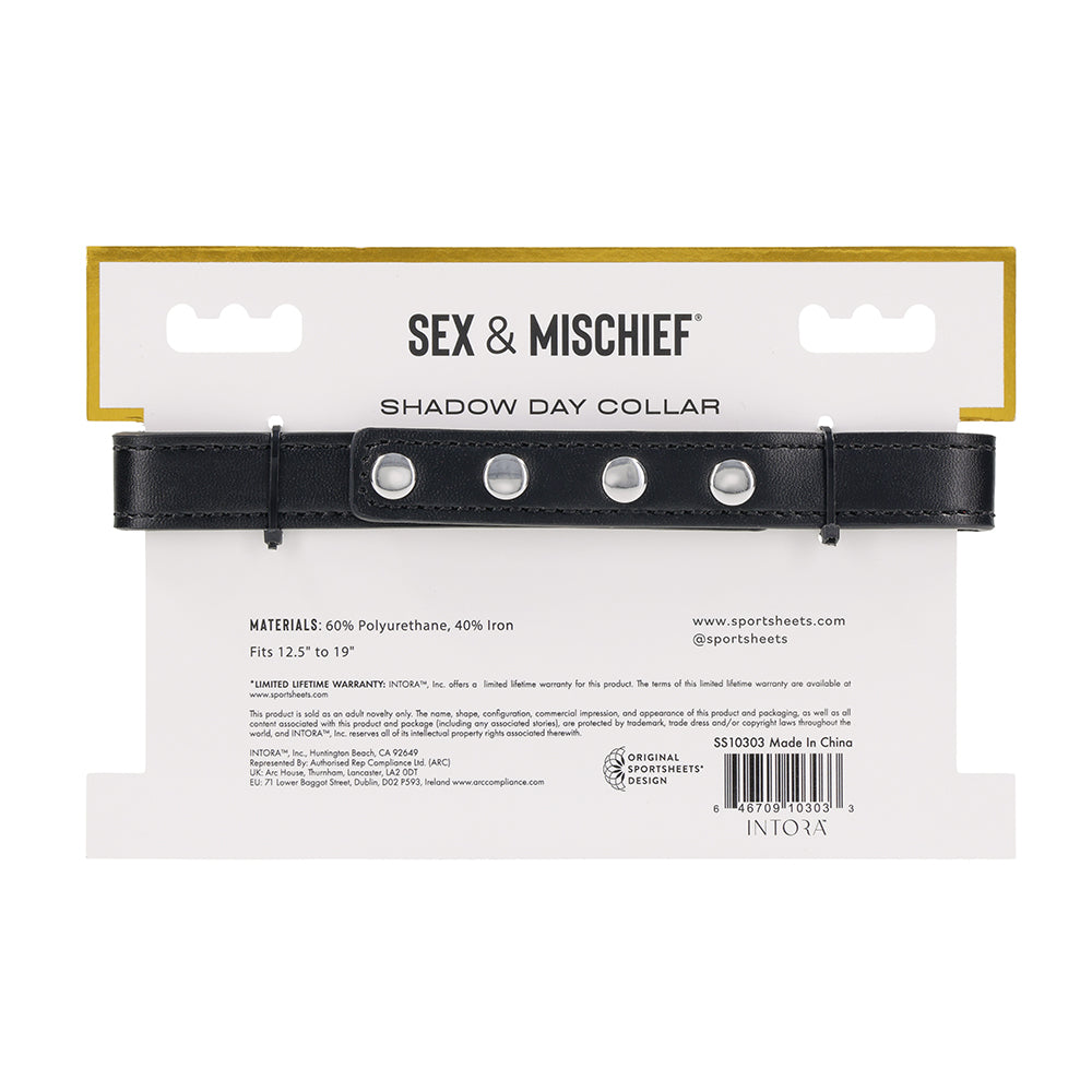 SS S&M Shadow Day Collar