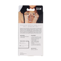 Sportsheets Sex & Mischief Shadow Bell Nipple and Clit Jewelry