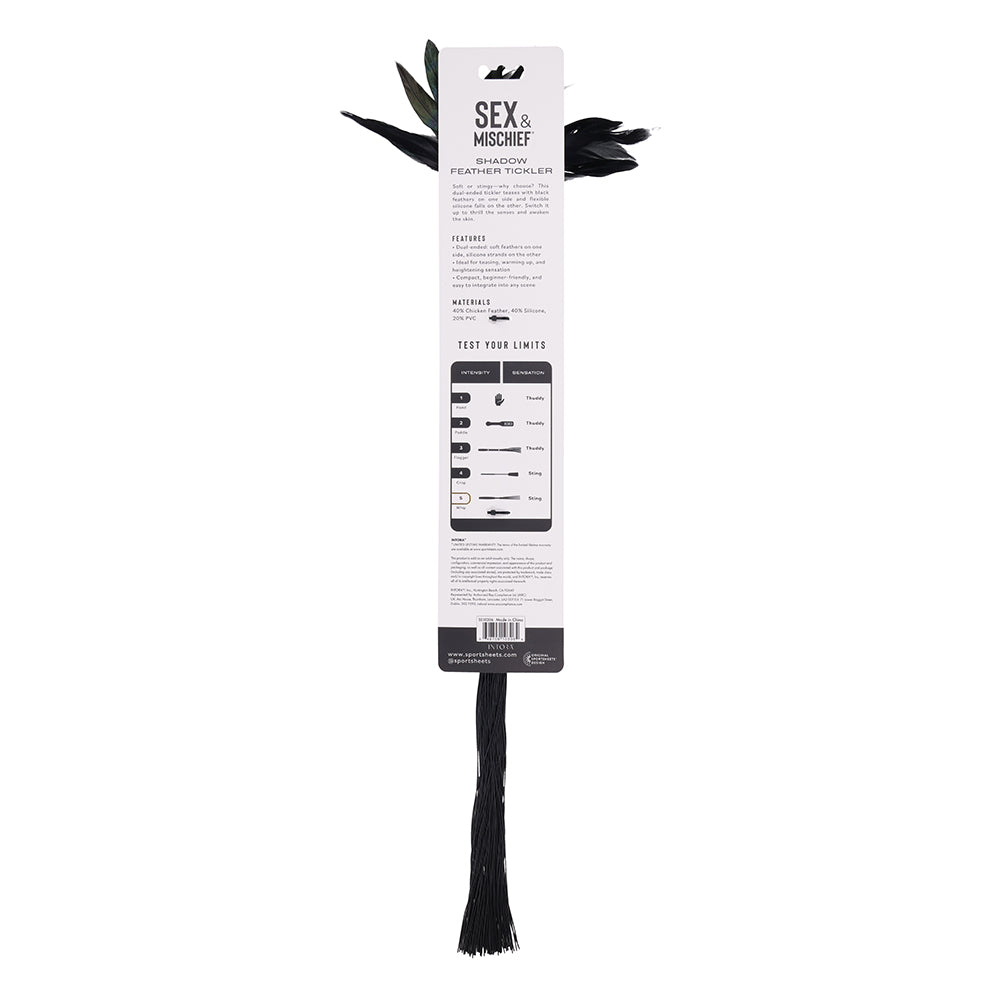 SS S&M Shadow Feather Tickler for Sensual Teasing