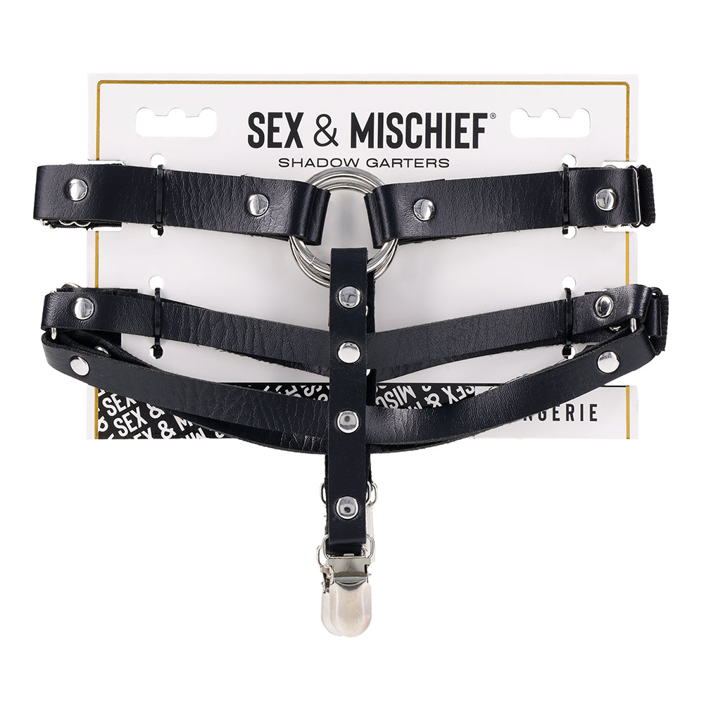SS S&M Shadow Garters