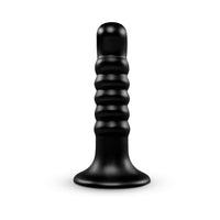 Curved & Ribbed Dildo with Suction Cup