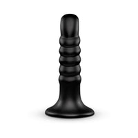 Curved & Ribbed Dildo with Suction Cup