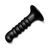 Curved & Ribbed Dildo with Suction Cup