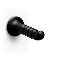Curved & Ribbed Dildo with Suction Cup