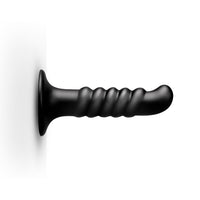 Curved & Ribbed Dildo with Suction Cup
