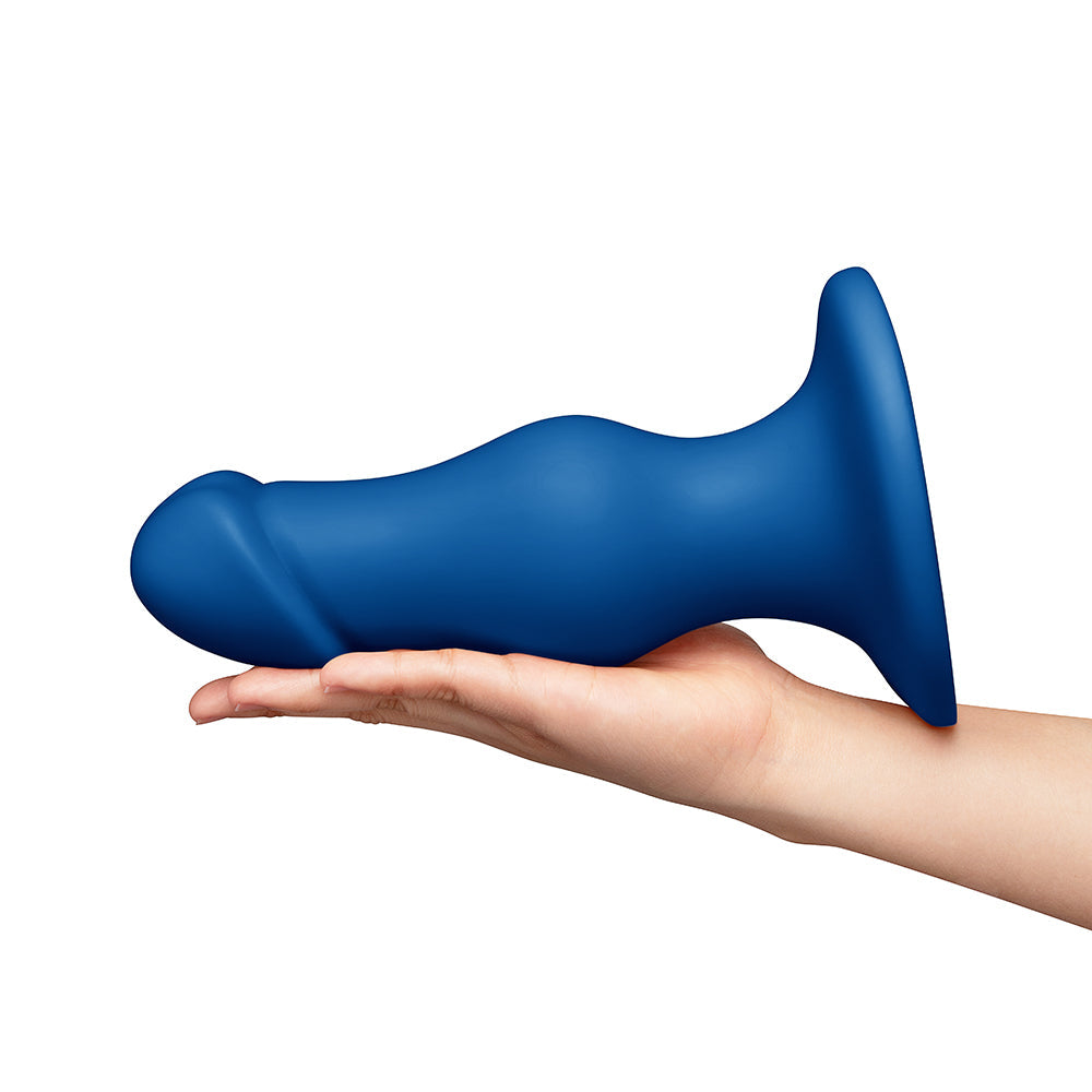 b-Vibe Gape 8.25 in. Bulbous Dildo with Suction Cup