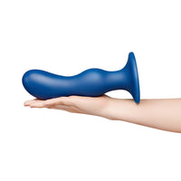 b-Vibe Milk 8.5 in. Curved Anal Trainer with Suction Cup