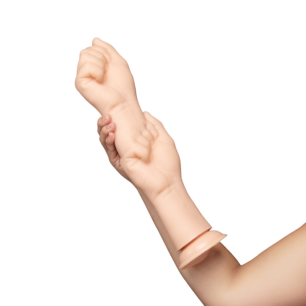 b-Vibe Fists 14.5 in. Fist-Style Realistic Dildo with Suction Cup