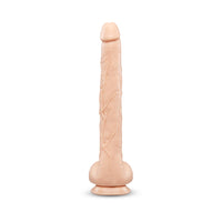 b-Vibe Bone 17 in. Deep-Insert Dildo with Realistic Balls and Suction Cup