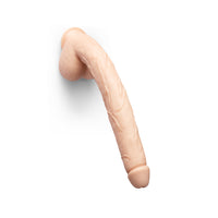 b-Vibe Bone 17 in. Deep-Insert Dildo with Realistic Balls and Suction Cup