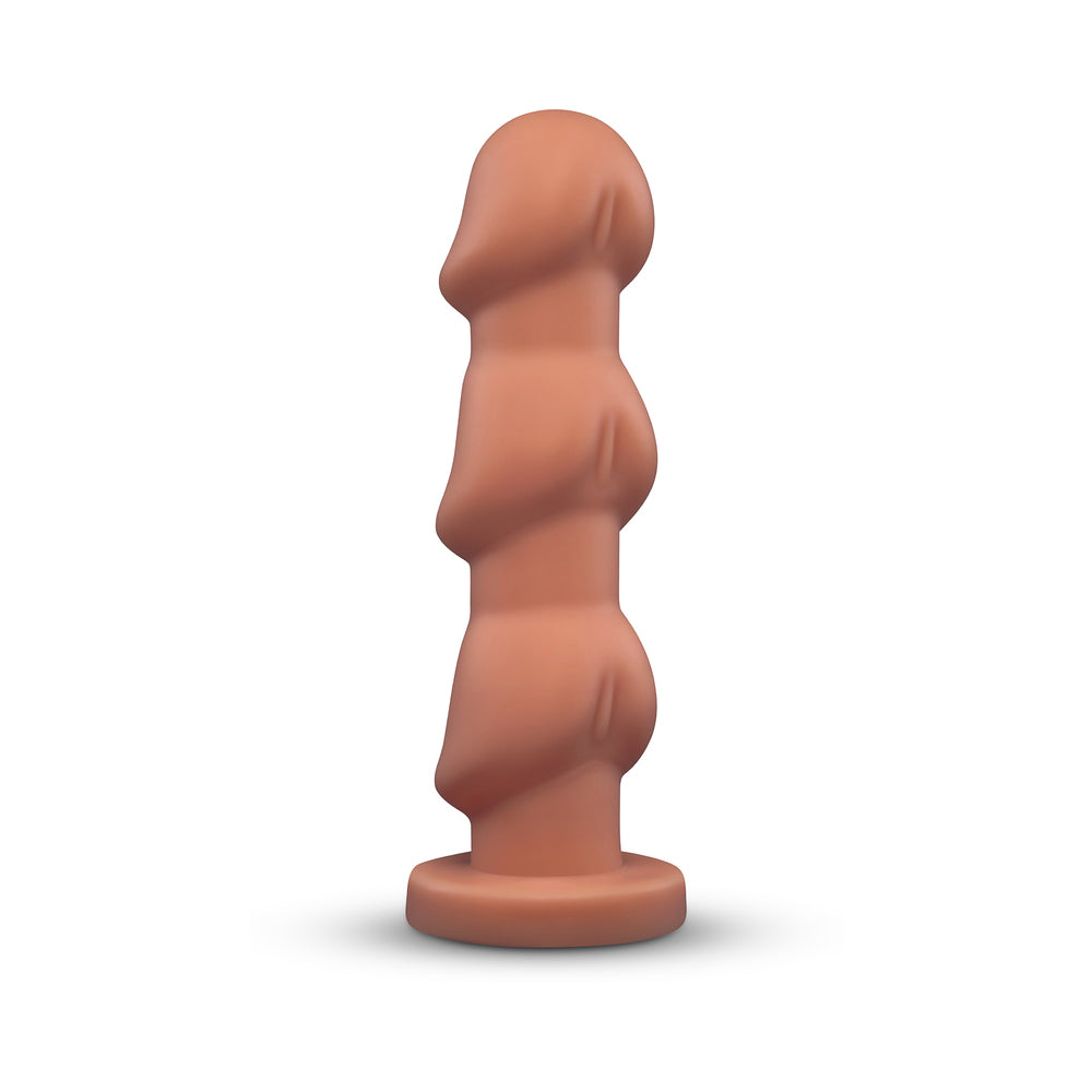 Multi-Bulb Dildo with Flared Base
