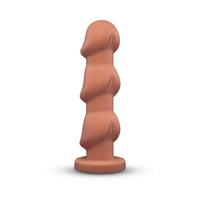 Multi-Bulb Dildo with Flared Base