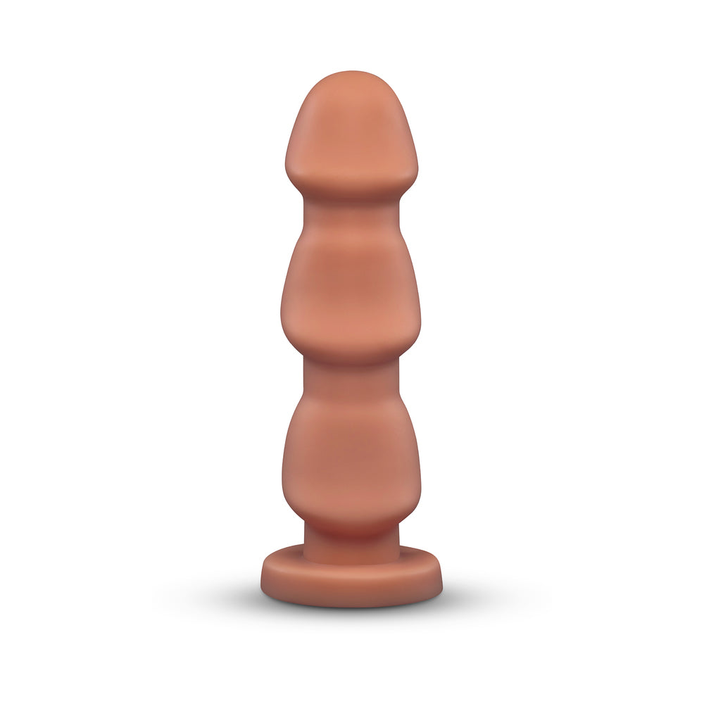 Multi-Bulb Dildo with Flared Base