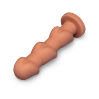 Multi-Bulb Dildo with Flared Base