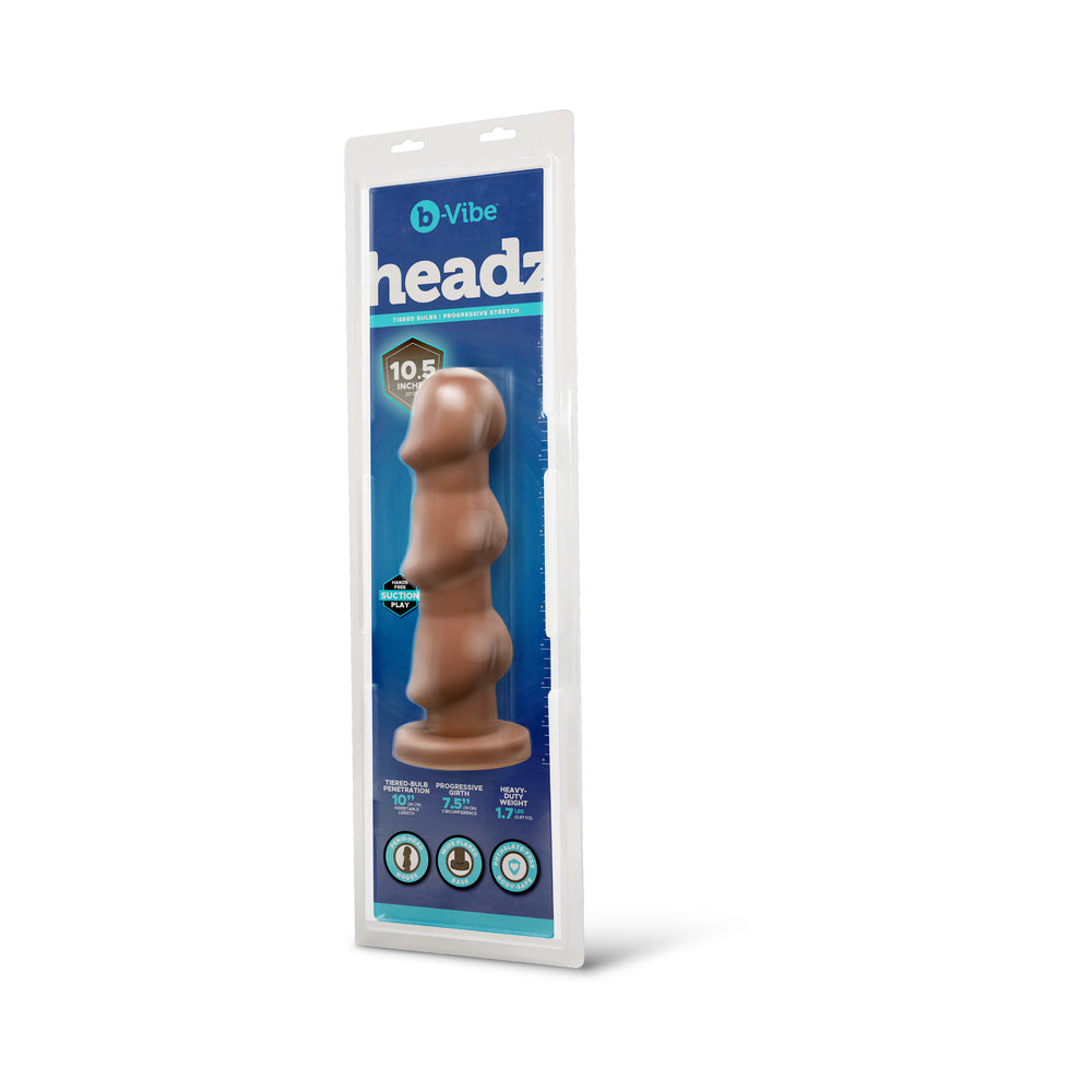 Multi-Bulb Dildo with Flared Base