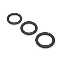 b-Vibe Snug Ring Lite 3-Pack Snug Fit Silicone Cock Ring