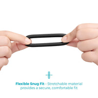 b-Vibe Snug Ring Lite 3-Pack Snug Fit Silicone Cock Ring