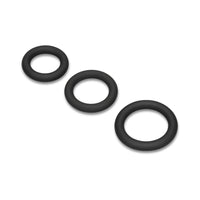 b-Vibe Snug Ring Swole 3-Pack Snug Fit Silicone Cock Ring