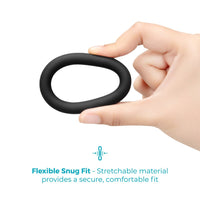 b-Vibe Snug Ring Swole 3-Pack Snug Fit Silicone Cock Ring