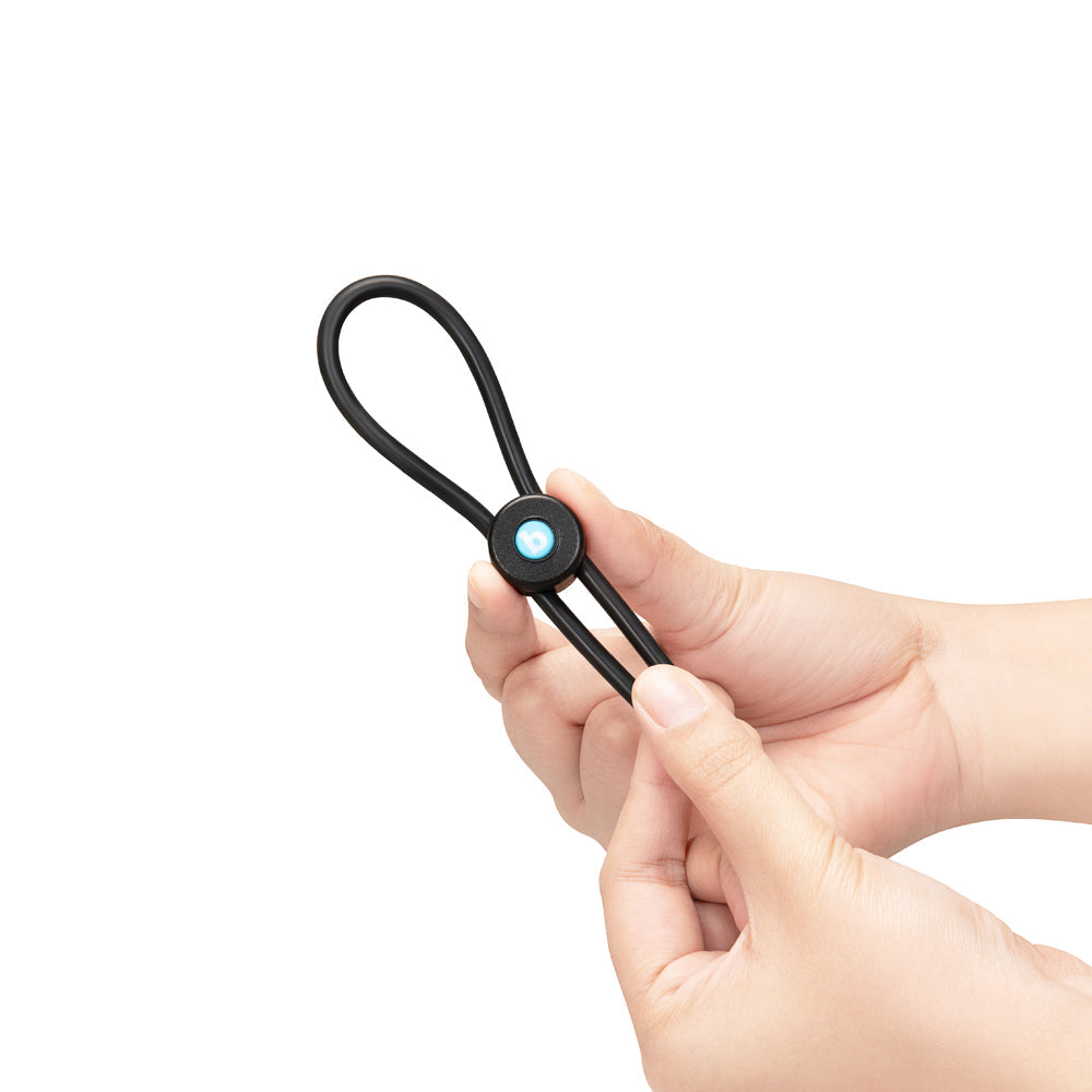 b-Vibe Lasso Grip Fully Adjustable Silicone Cock Ring
