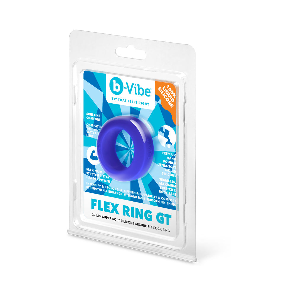 b-Vibe Flex Ring GT 32mm Silicone Secure Fit Cock Ring