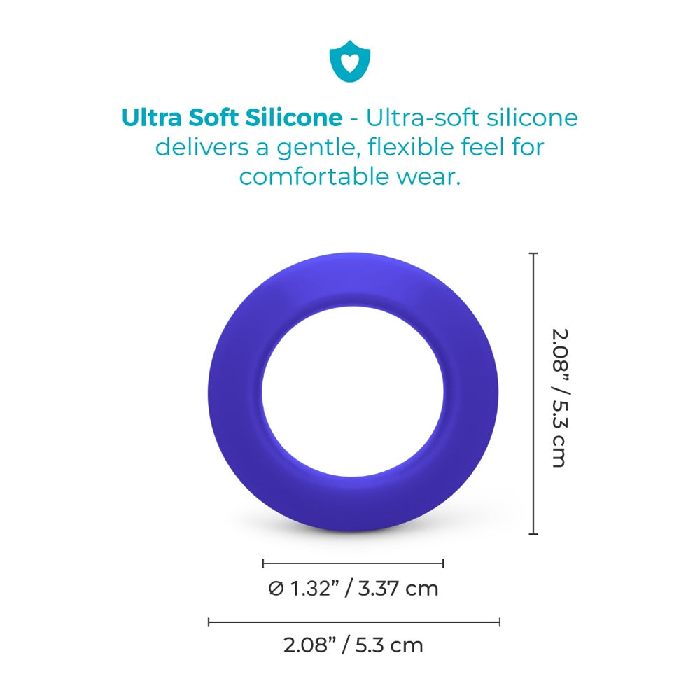 b-Vibe Flex Ring GT 32mm Silicone Secure Fit Cock Ring
