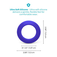 b-Vibe Flex Ring GT 32mm Silicone Secure Fit Cock Ring