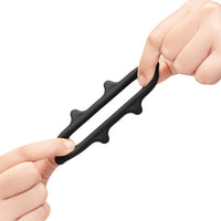 b-Vibe Flex Ring Spike Silicone Secure Fit Cock Ring