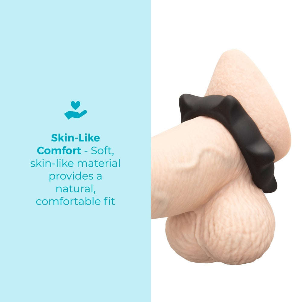 b-Vibe Flex Ring Spike Silicone Secure Fit Cock Ring