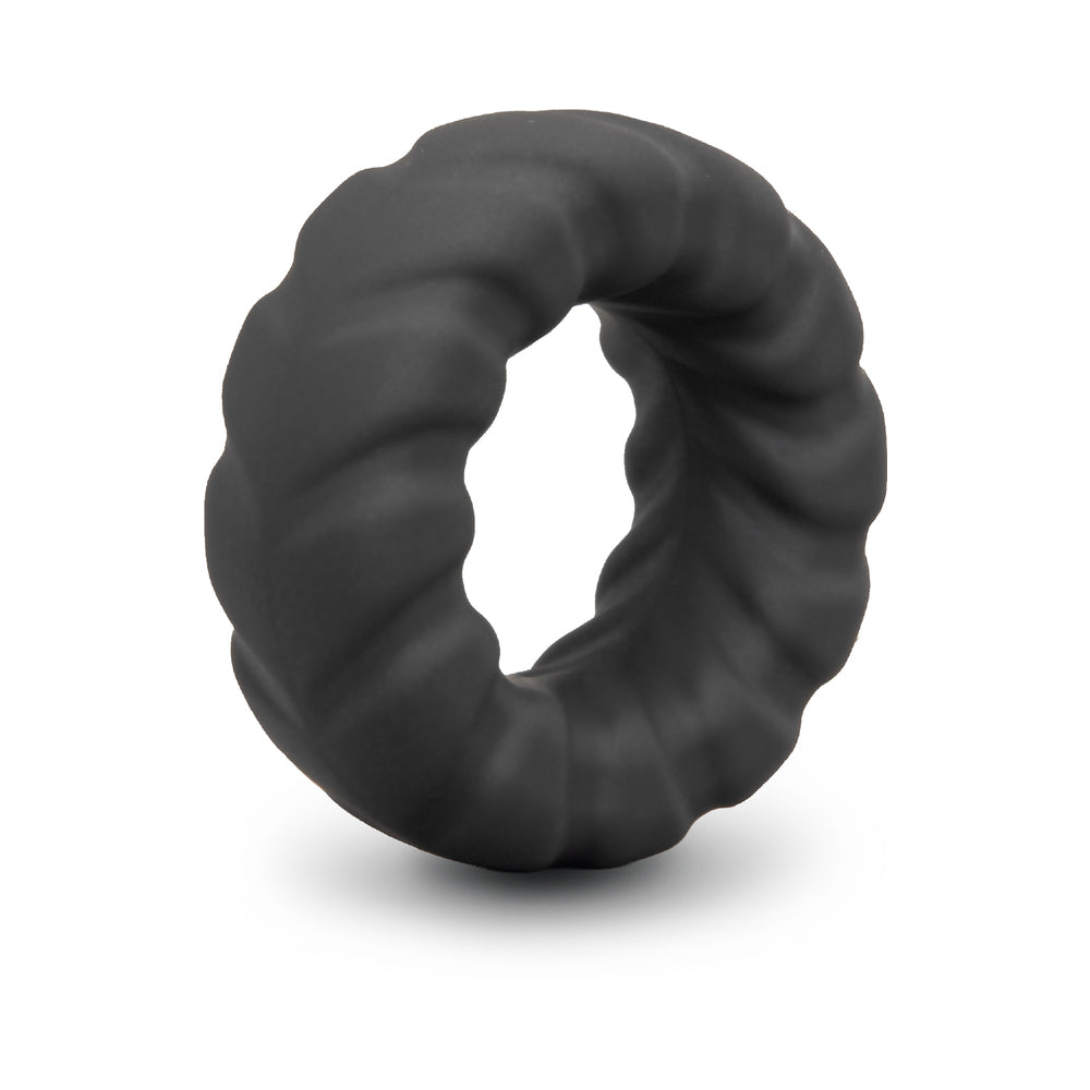 b-Vibe Flex Ring Tread Silicone Secure Fit Cock Ring