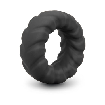 b-Vibe Flex Ring Tread Silicone Secure Fit Cock Ring