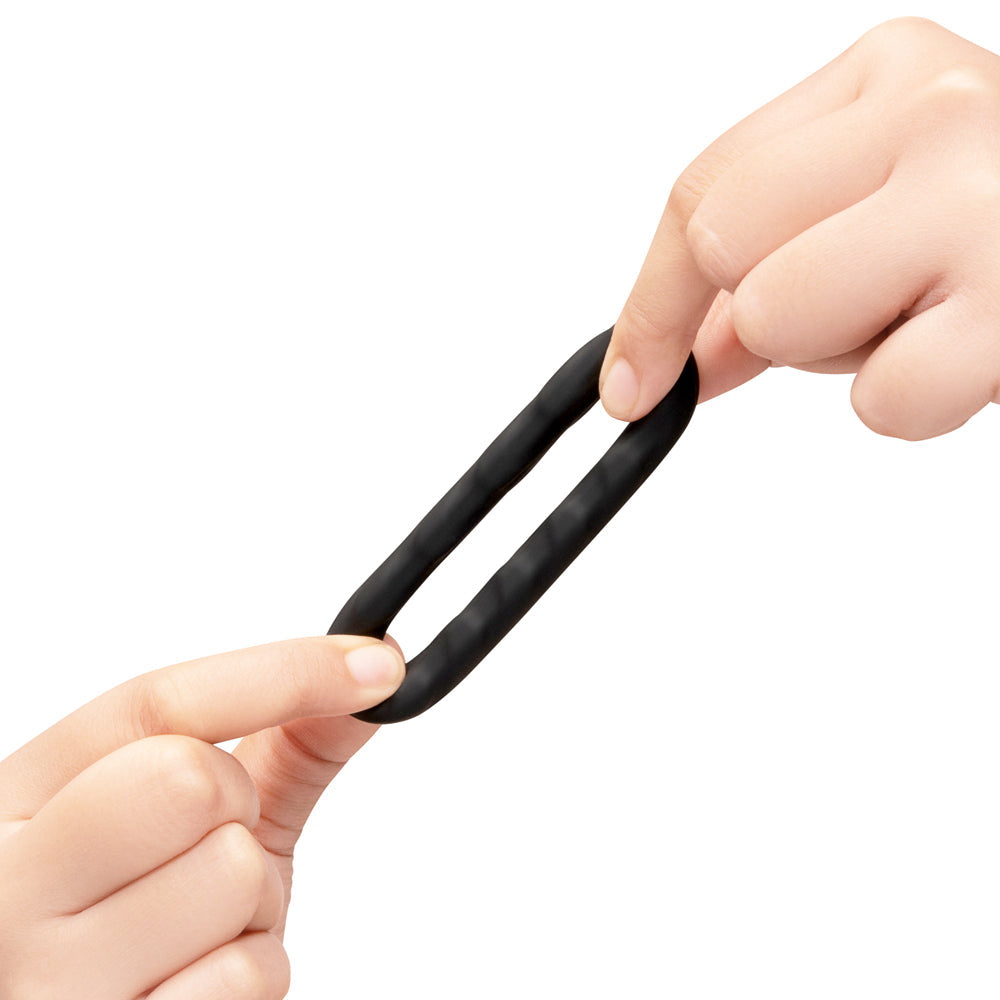 b-Vibe Flex Ring Tread Silicone Secure Fit Cock Ring