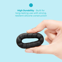 b-Vibe Flex Ring Tread Silicone Secure Fit Cock Ring