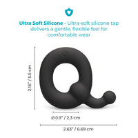 b-Vibe Flex Ring Tap Silicone Secure Fit Cock Ring