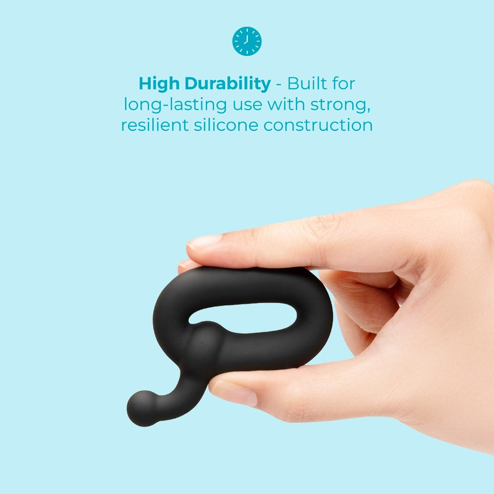 b-Vibe Flex Ring Tap Silicone Secure Fit Cock Ring